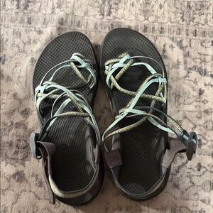 Chaco Women's Sandals - Green and Brown